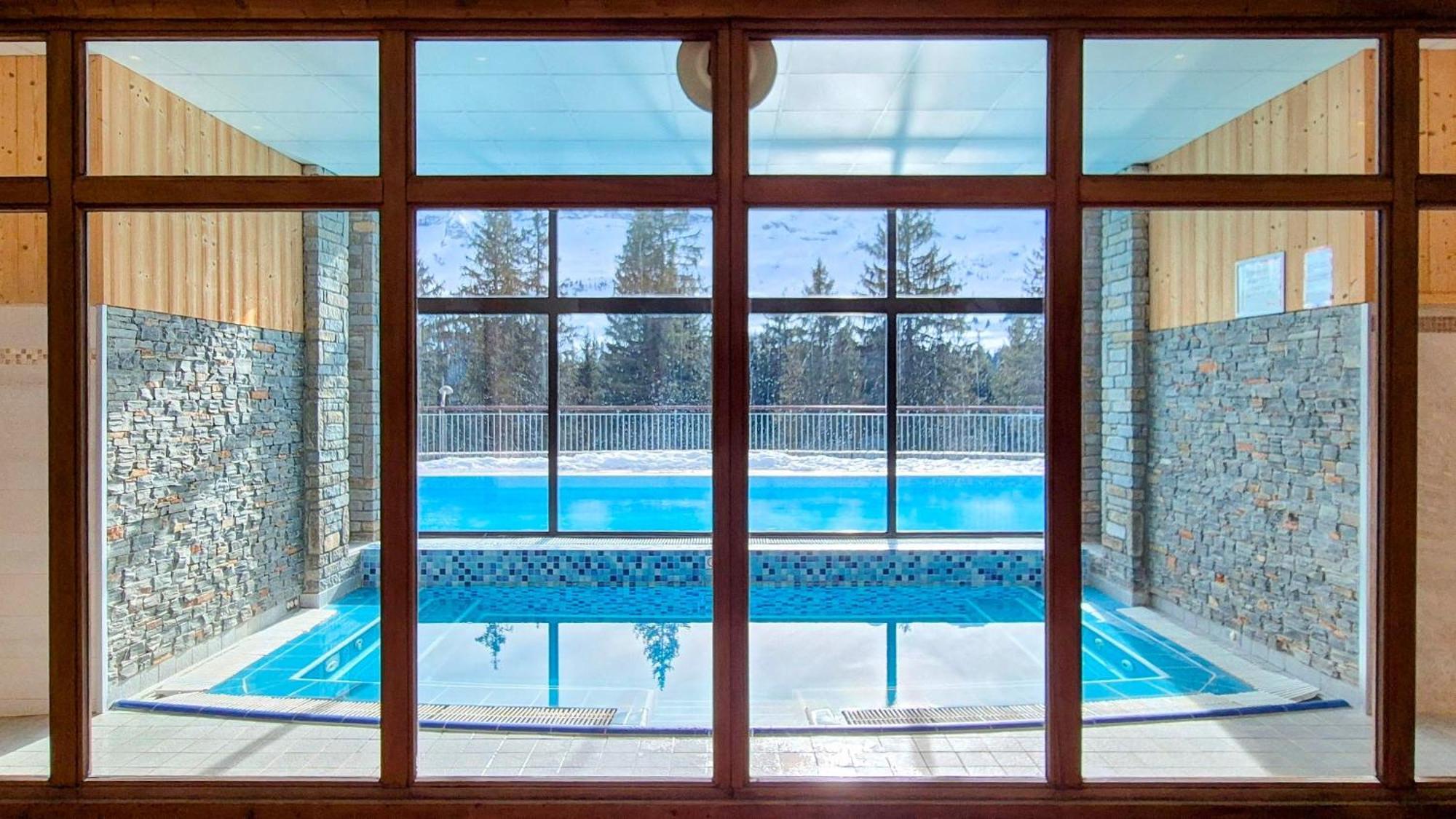 Premium Nature Retreat Flaine: Heated Pool, Spa & Fitness Exterior photo